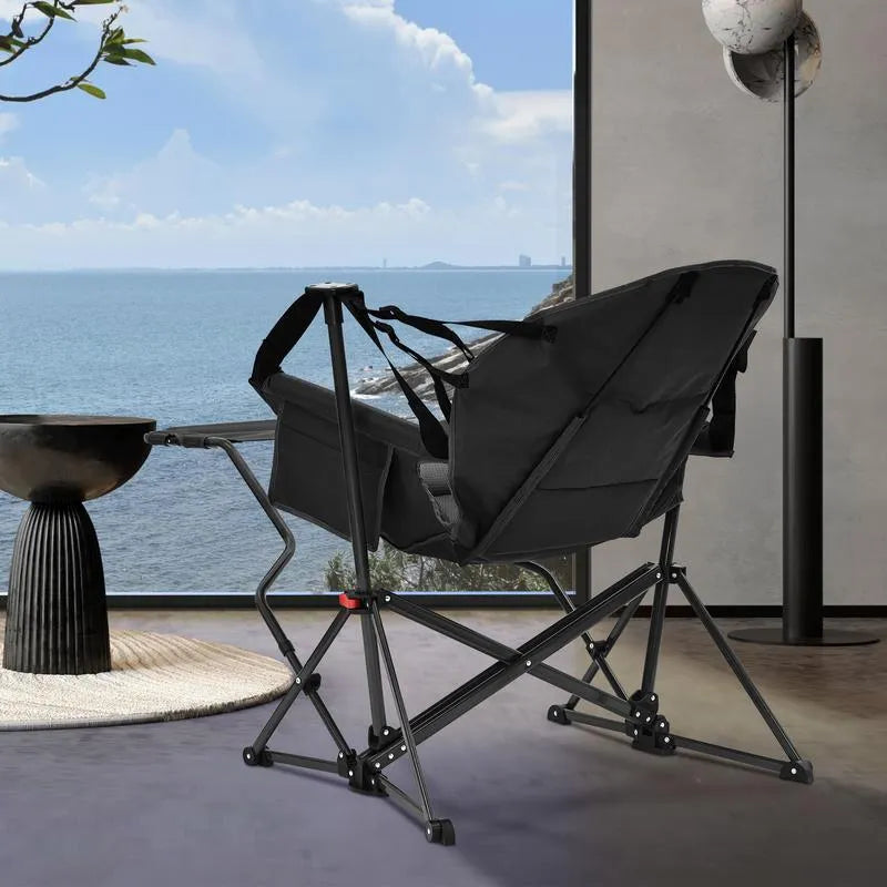450lbs Heavy-Duty Hammock Camping Chair | Portable Swing Seat with Pedal • Outdoor Ready